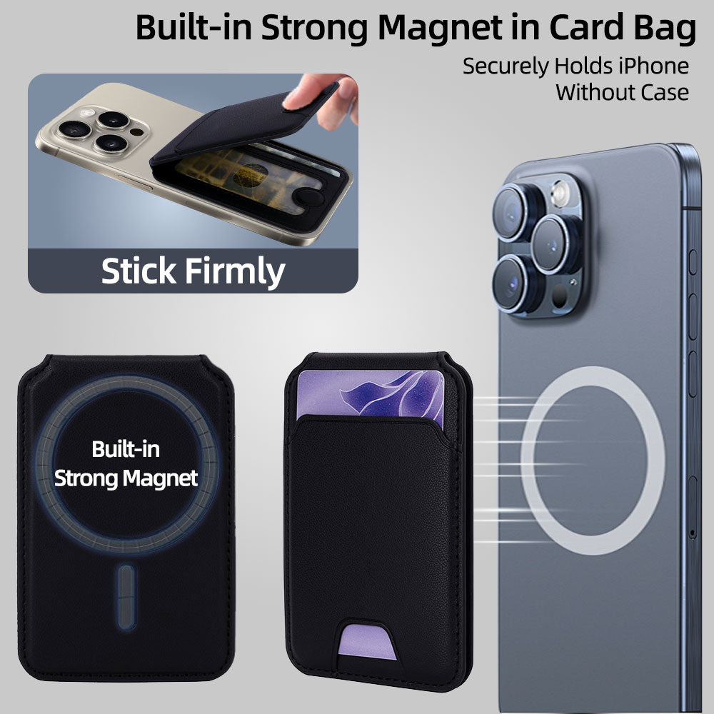 Magnetic Wallet Card Holder