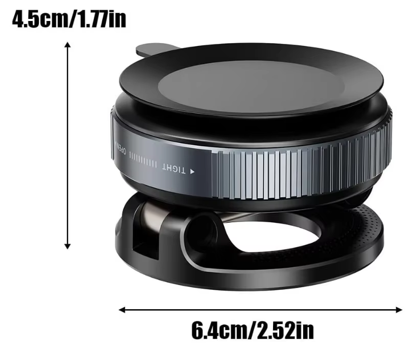 GripDrive Magnetic Vacuum Phone Mount