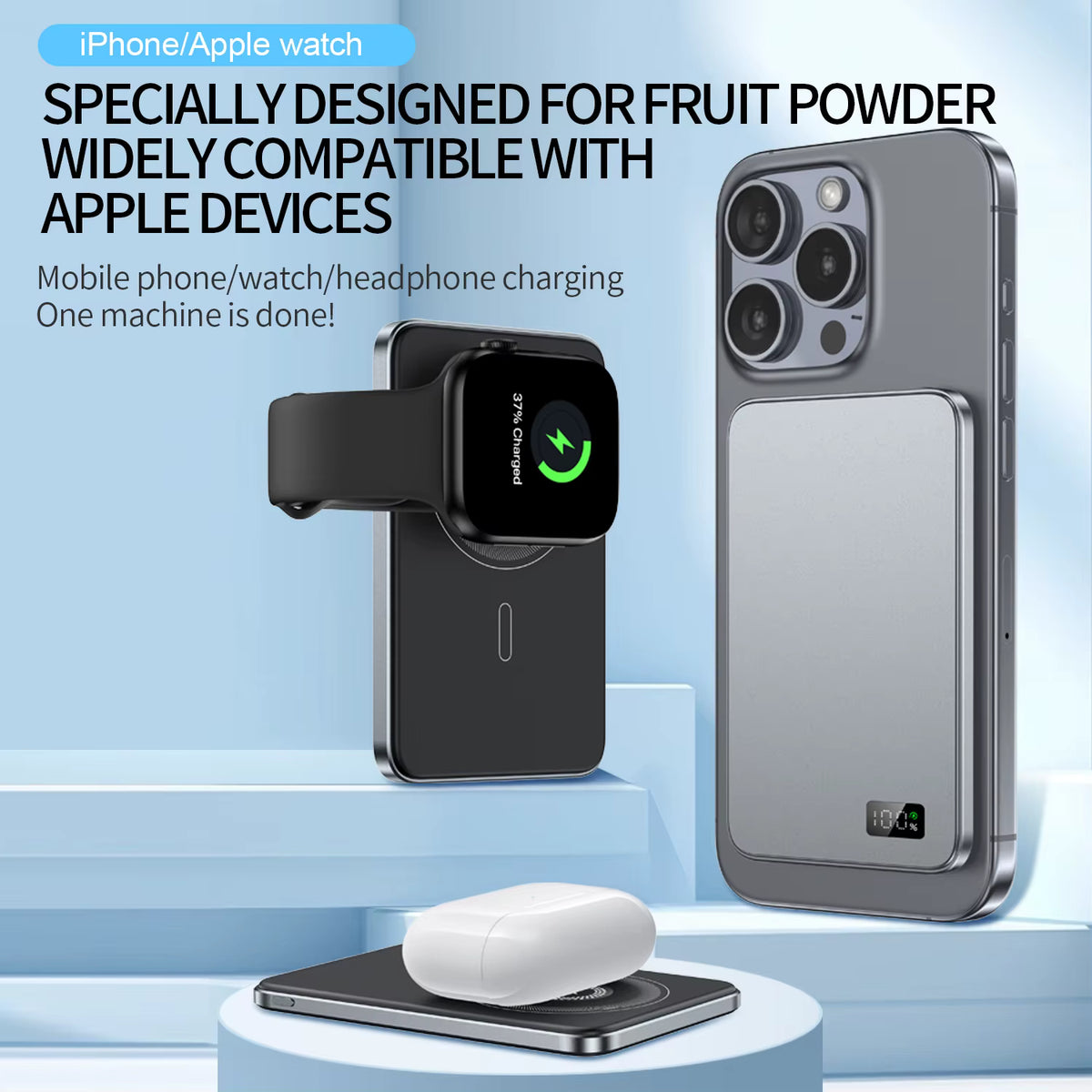 SnapCharge Magnetic Wireless Power Bank